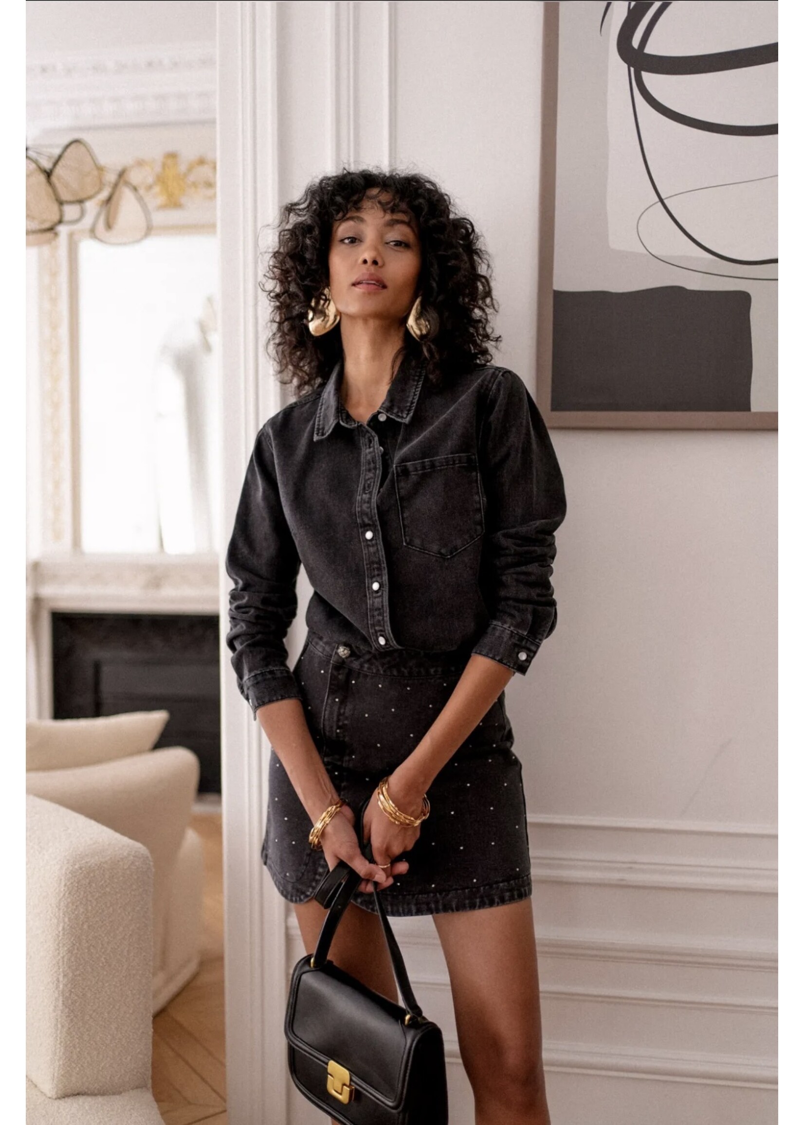 FIA Blouse - Gray