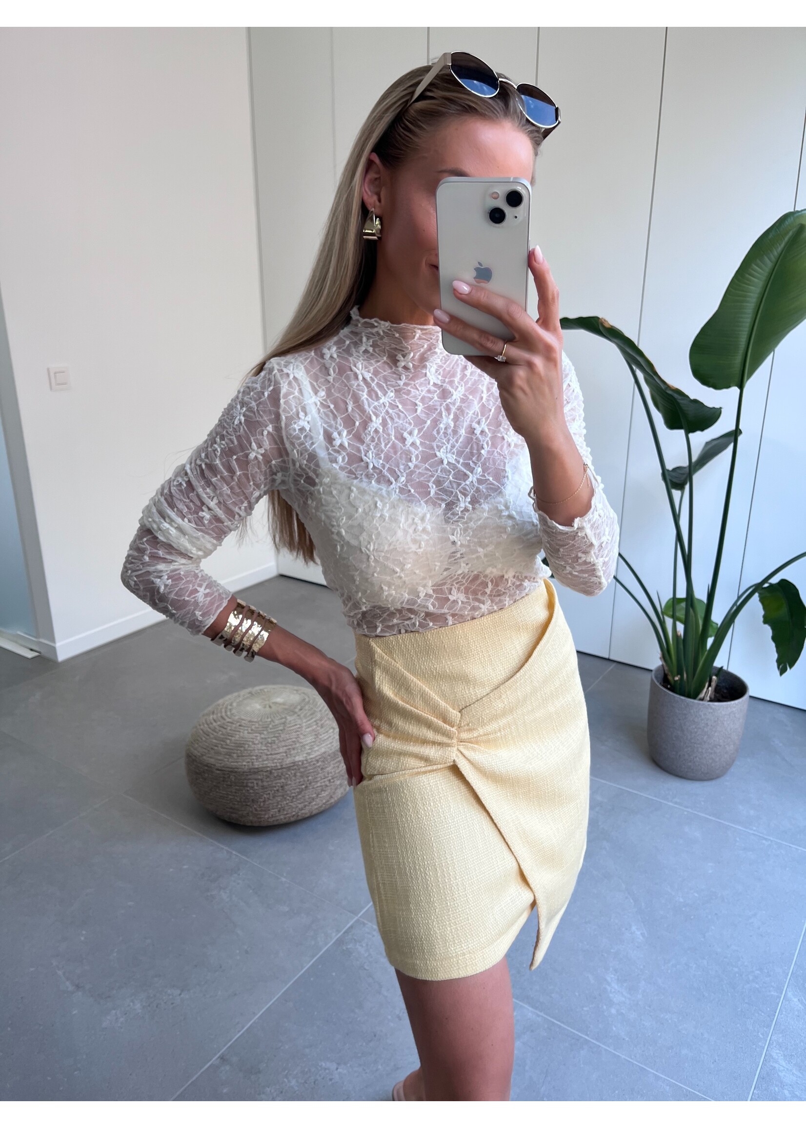 TESS Skirt - Yellow