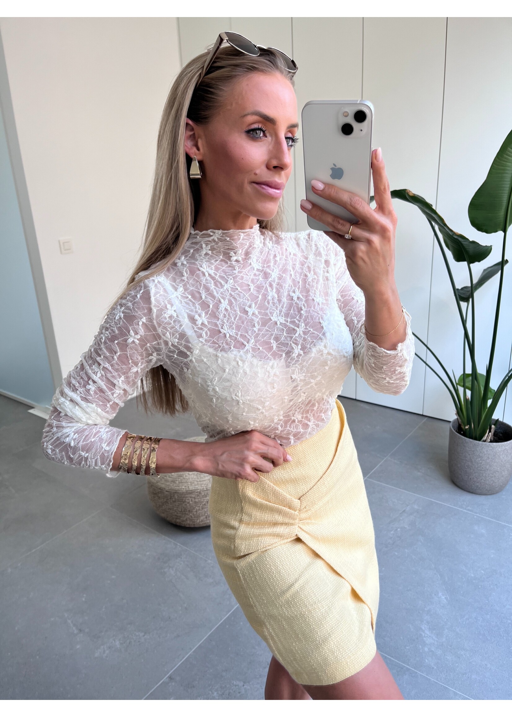 TESS Skirt - Yellow