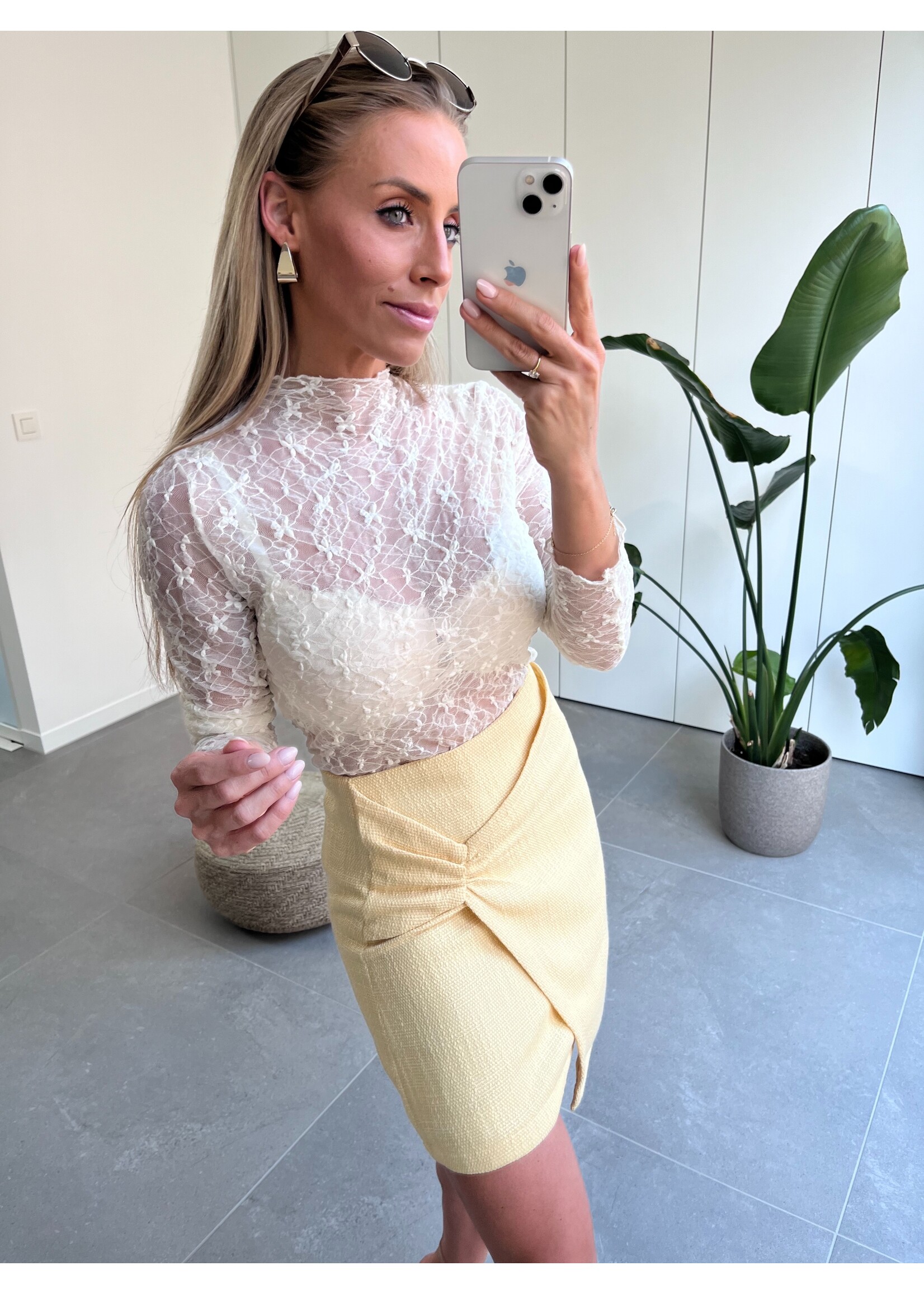 TESS Skirt - Yellow