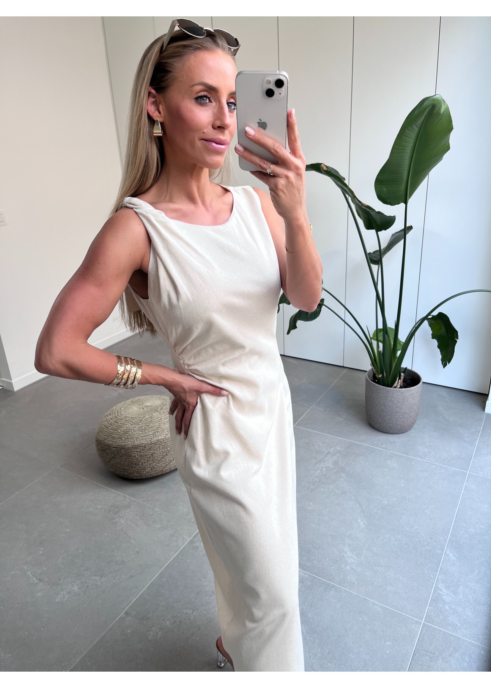 LEA Dress - Beige
