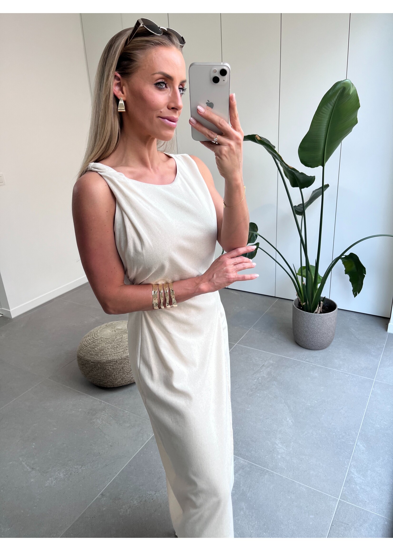 LEA Dress - Beige