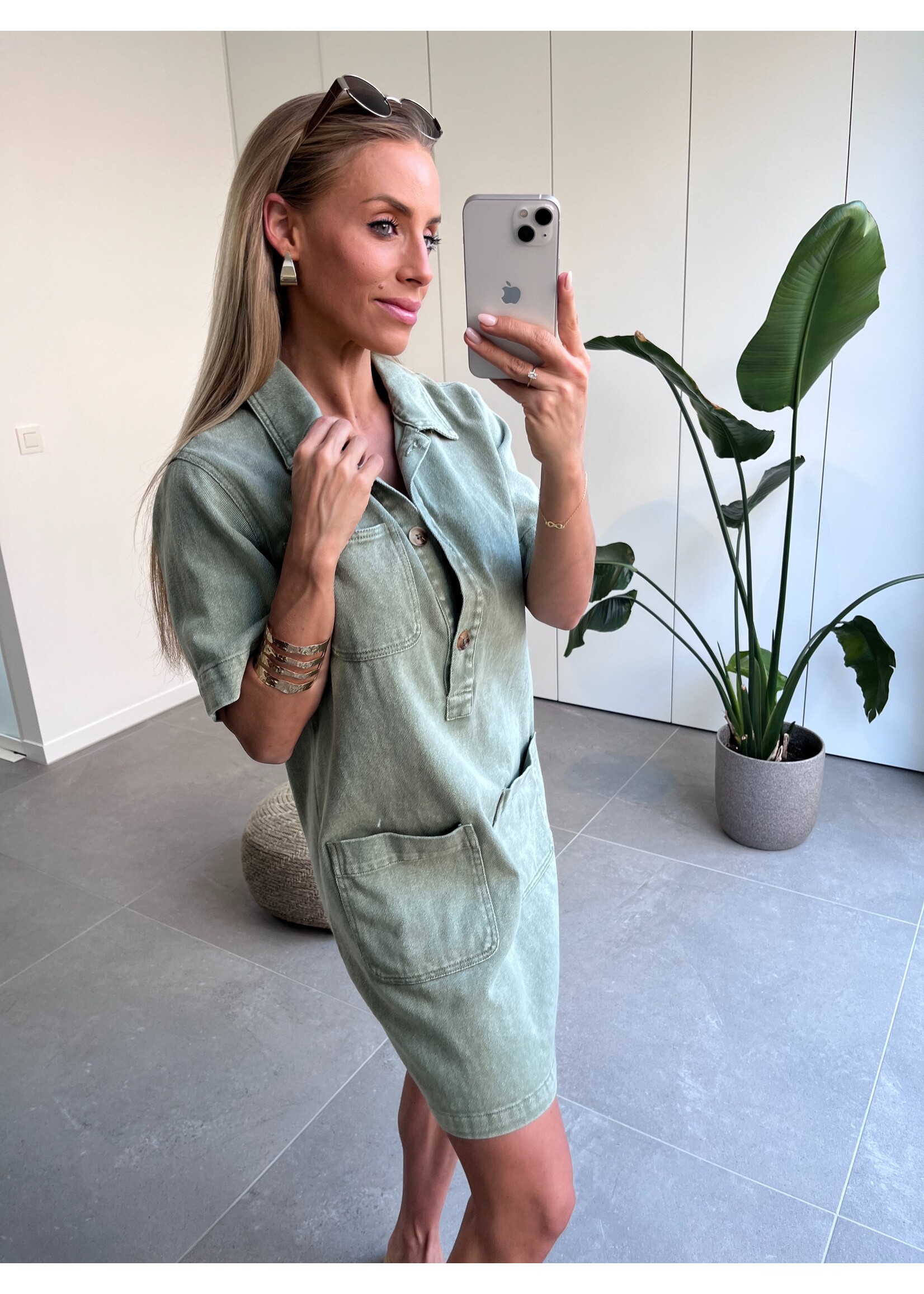 FEE Dress - Army Green