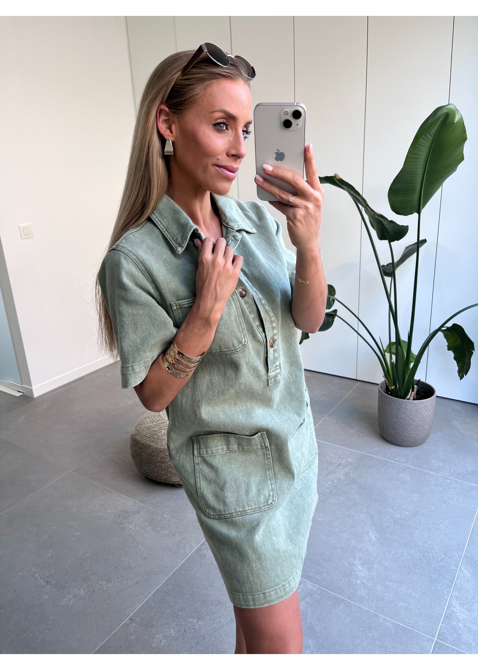 FEE Dress - Army Green