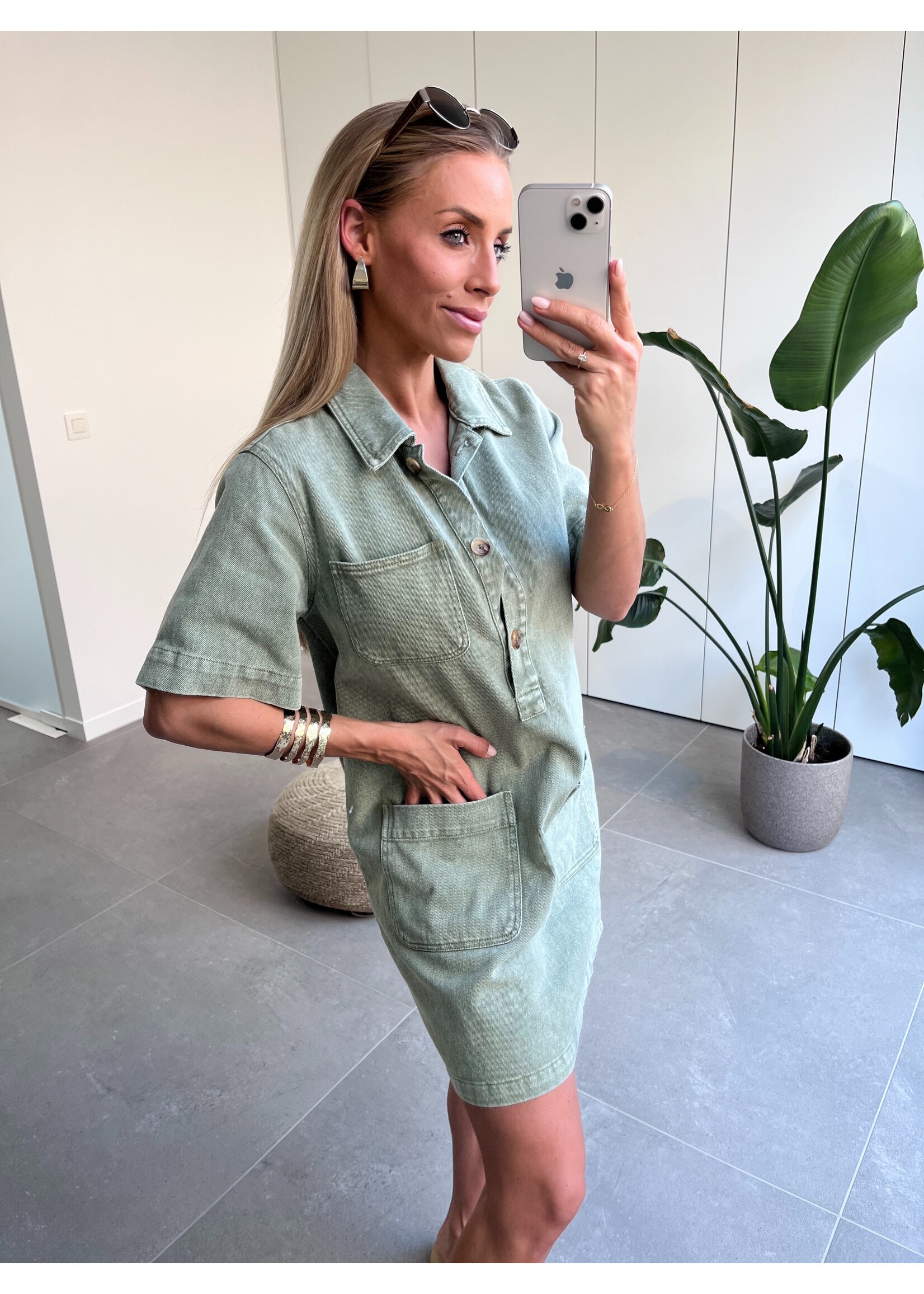 FEE Dress - Army Green