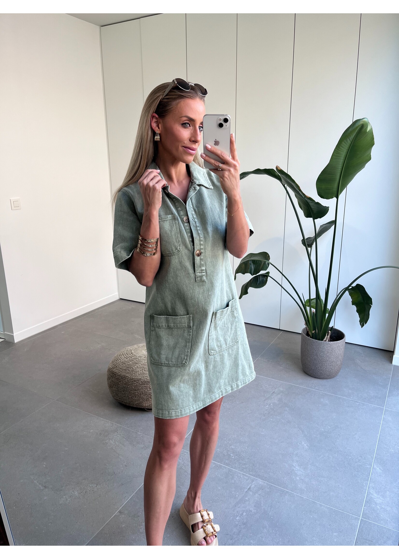 FEE Dress - Army Green