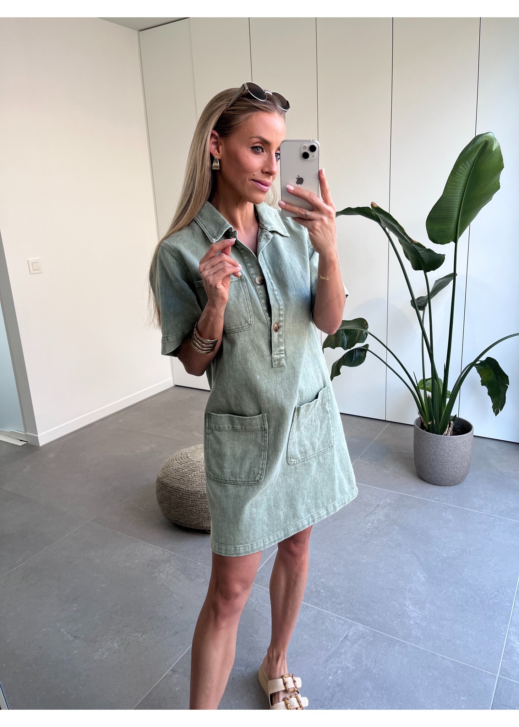 FEE Dress - Army Green