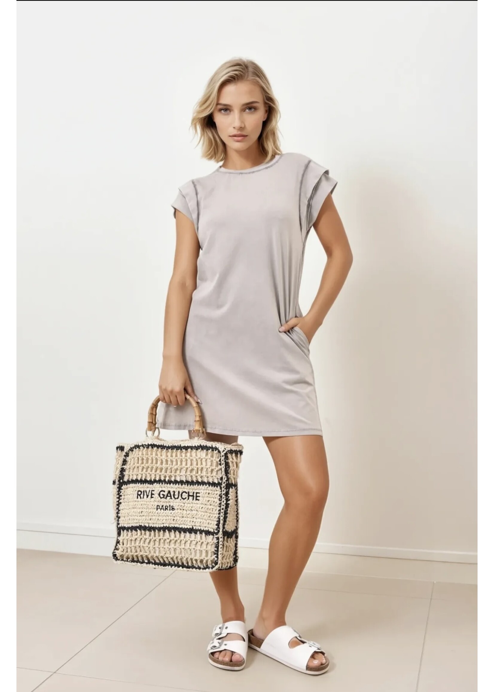 TESS Dress - Gray