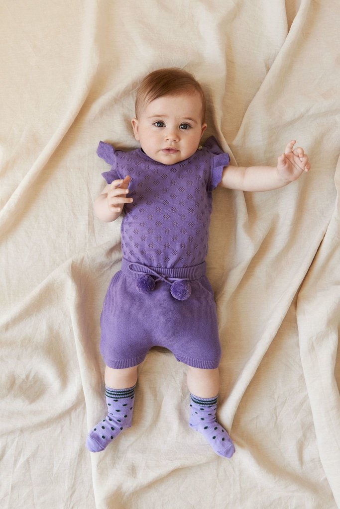 Outlet FUB Baby bloomers lavender