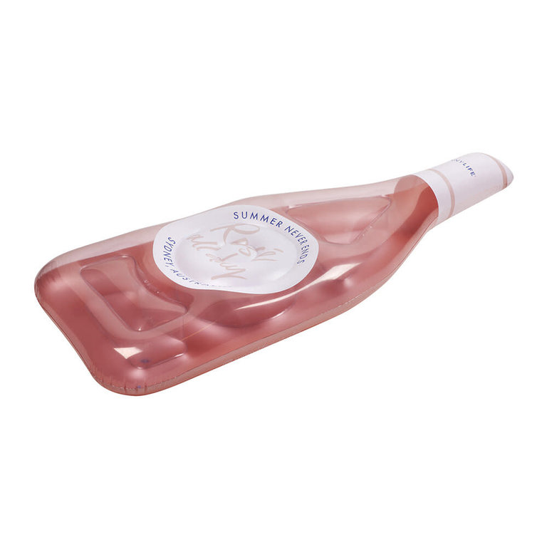 Sunnylife Luxe lie-on float rose bottle