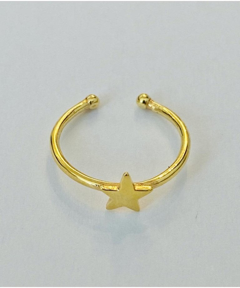 Selva Sauvage Ring star - gold