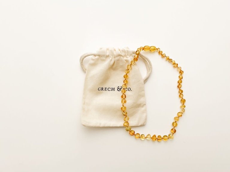 Grech & Co BALTIC AMBER CHILDREN'S NECKLACE - ENLIGHTEN