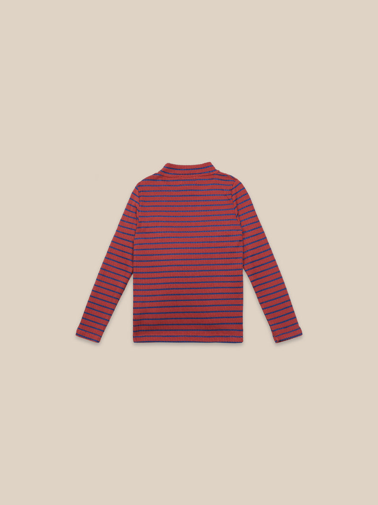 Bobo Choses striped turtle neck t-shirt