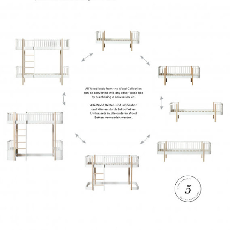 Oliver furniture OLIVER FURNITURE / DAY BED (90 X 200 CM) / OAK