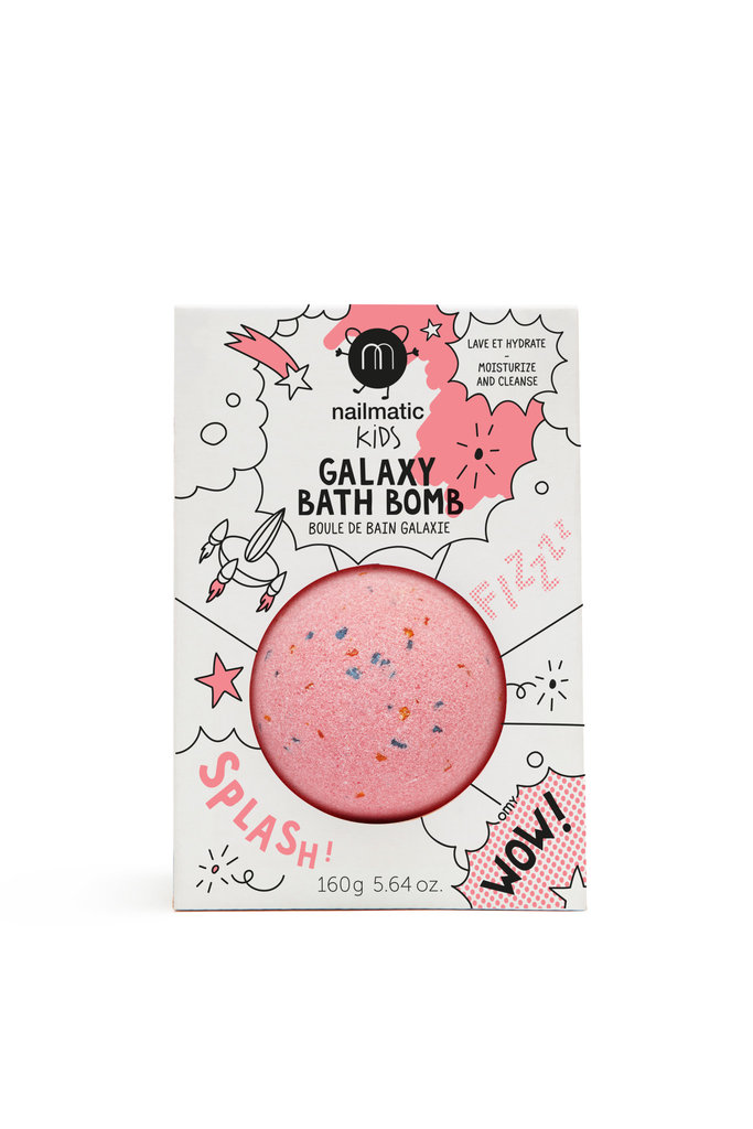 Nailmatic Nailmatic Grenadine Bath Bomb Redplanet Blue- red flakes