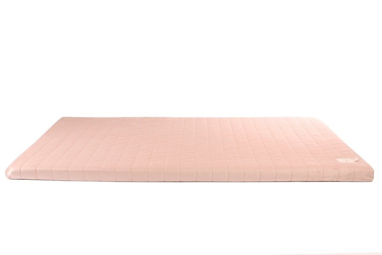 Nobodinoz Zanzibar velvet mattress ( 120X60X4) bloom pink