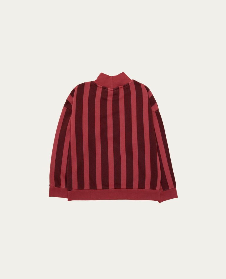 The campamento Striped Sweatshirt