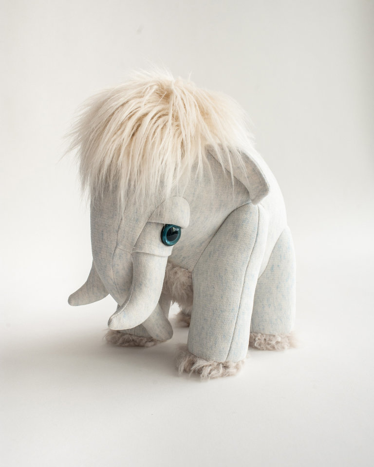 BigStuffed Small ice mammoth