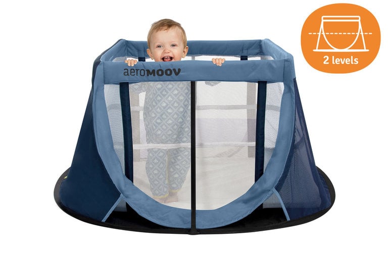 Aeromoov Reisbedje instant travel cot - blue whale