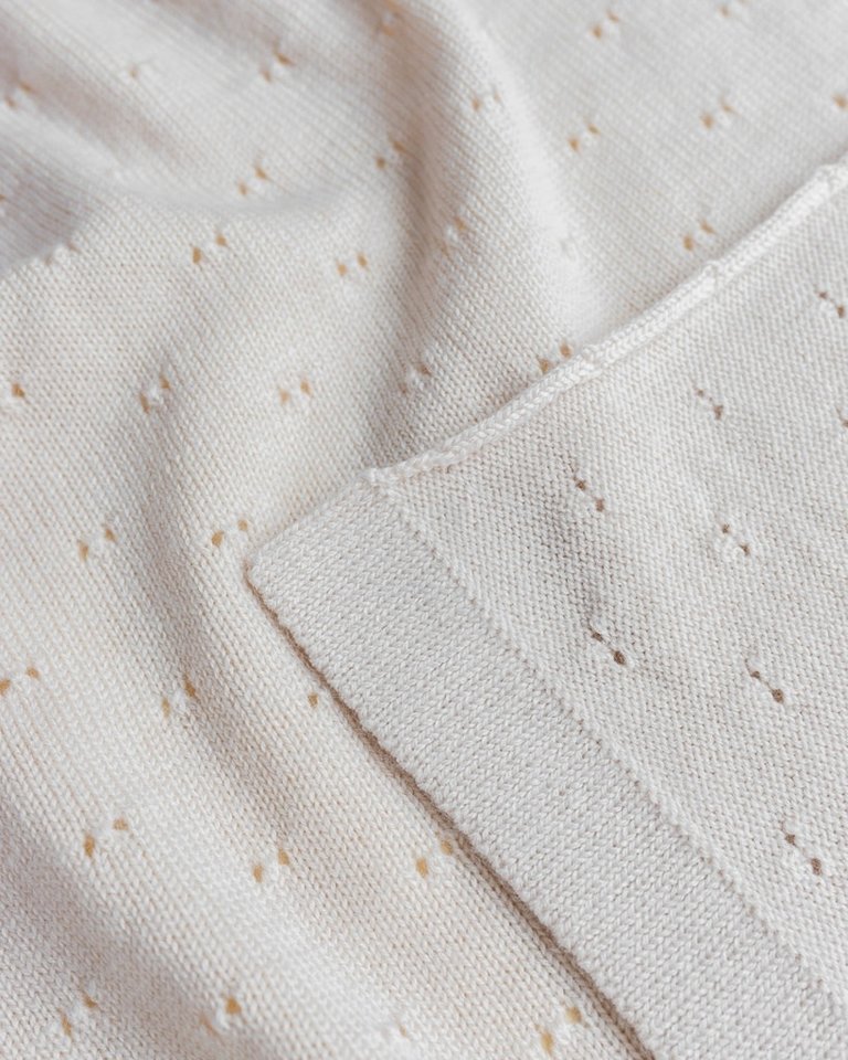 Hvid Blanket bibi /  Off White
