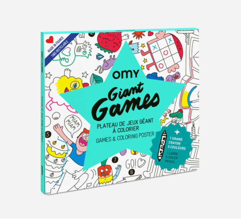 OMY Coloring poster / Giant games