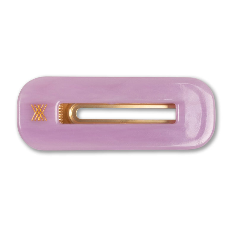 Repose AMS Hair clip squared , soft lilac