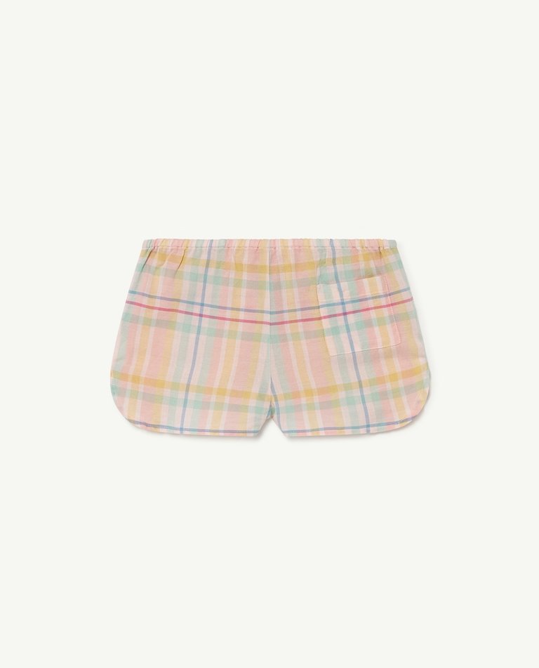 The Animals Observatory CLAM KIDS PANTS - checks