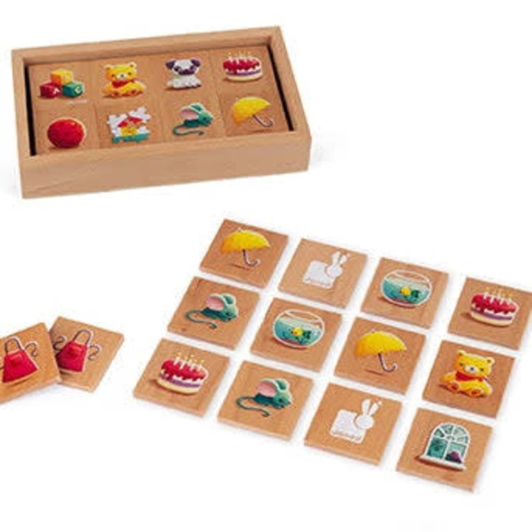 Houten Memory Spel Eerste - La La Land Kids Concept Store