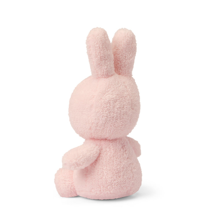 Nijntje lifestyle Miffy Sitting Terry Light Pink – 23 cm