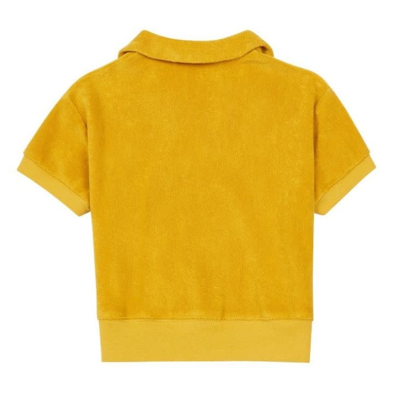 HUNDRED PIECES Organic terry cloth shirt marigold