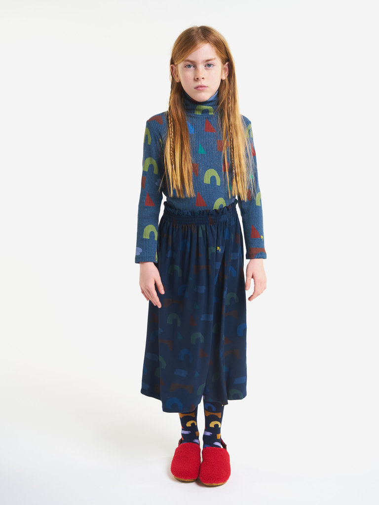 Bobo Choses Playful all over turtle neck T-shirt