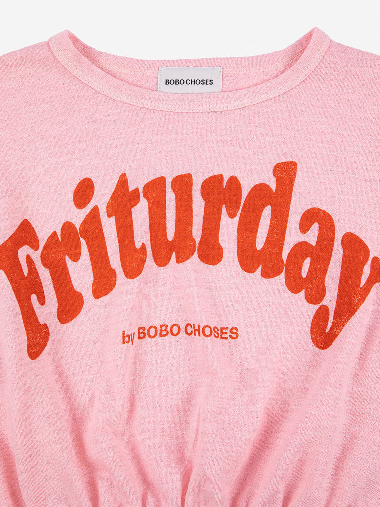 Bobo Choses Friturday Red long sleeve T-shirt