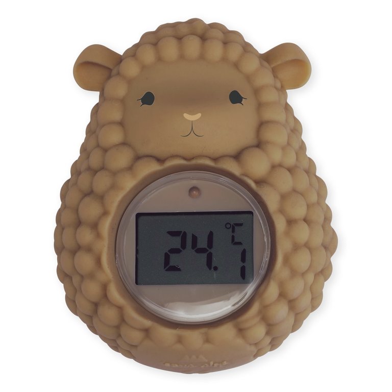 Konges Sløjd Silicone thermometer sheep almond