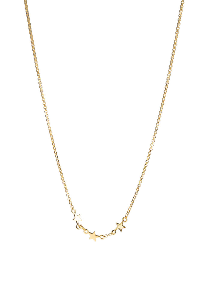 Selva Sauvage Necklace golden stars