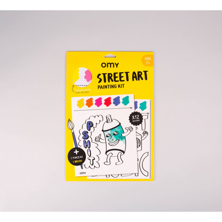 OMY Streetart painting kit 7+