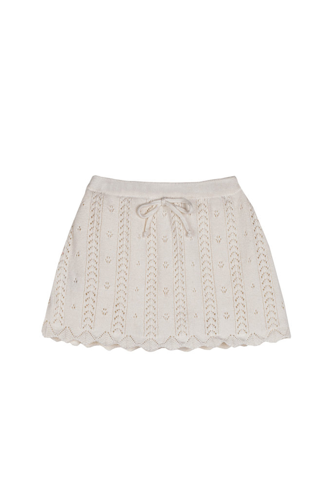 Mipounet Nora cotton openwork skirt