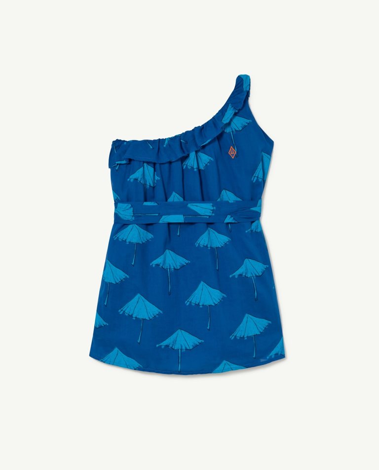 The Animals Observatory WEASEL KIDS DRESS - deep blue