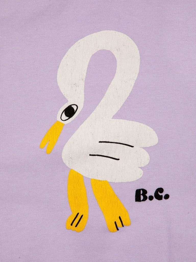 Bobo Choses pelican sweatshirt lilac