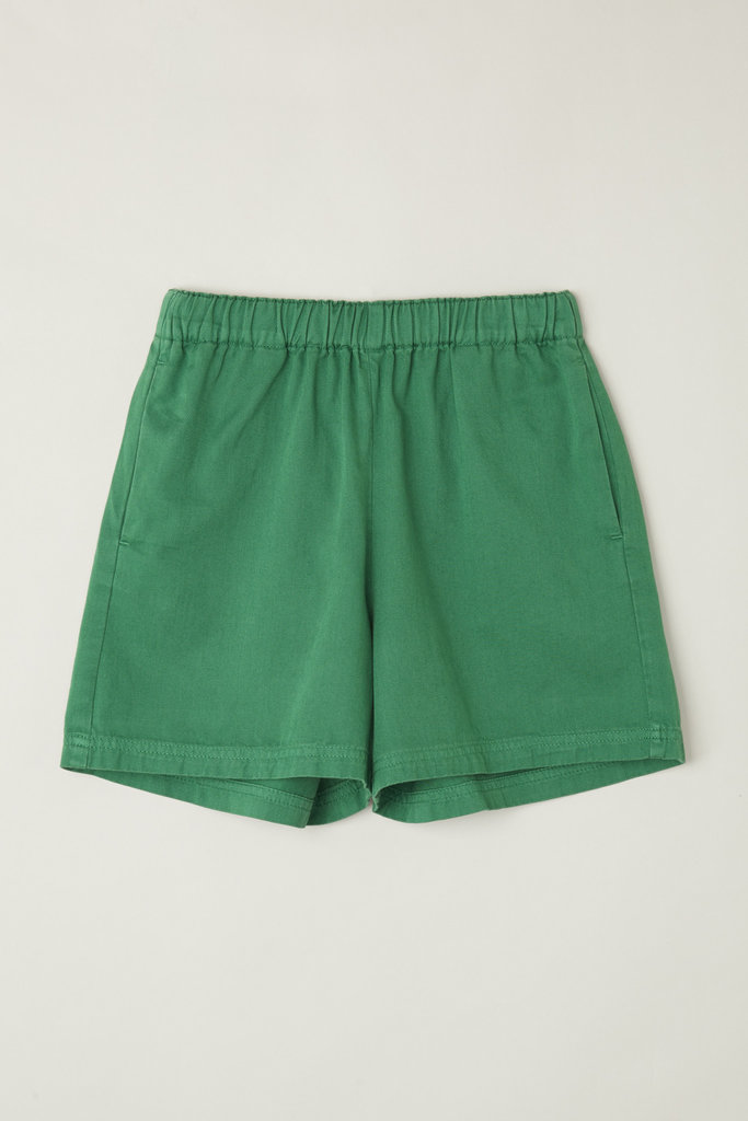 Main Story Woven short forest twill