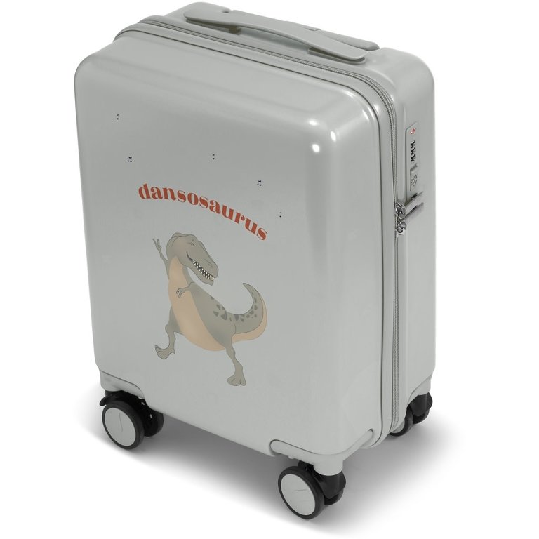 Konges Sløjd travel suitcase dansosaurus