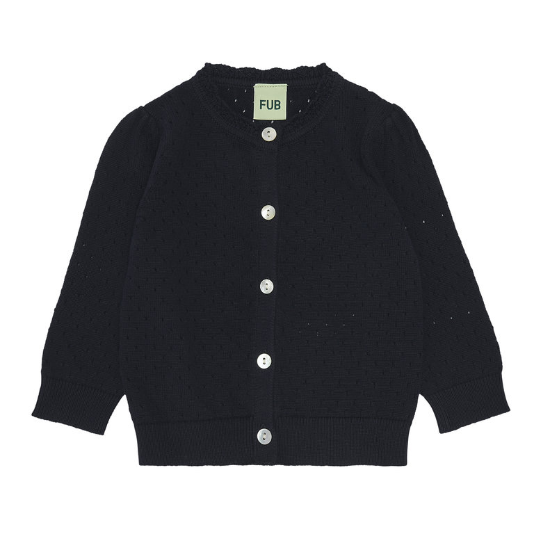 FUB Baby cardigan dark navy