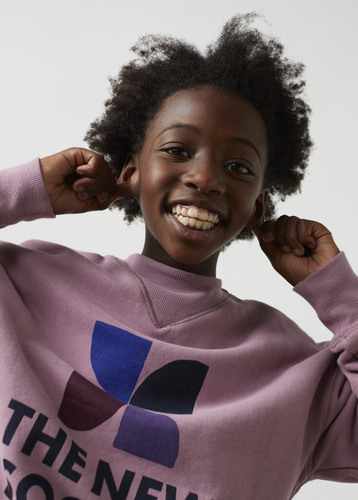 We are the new society Amara sweater dusty orchid