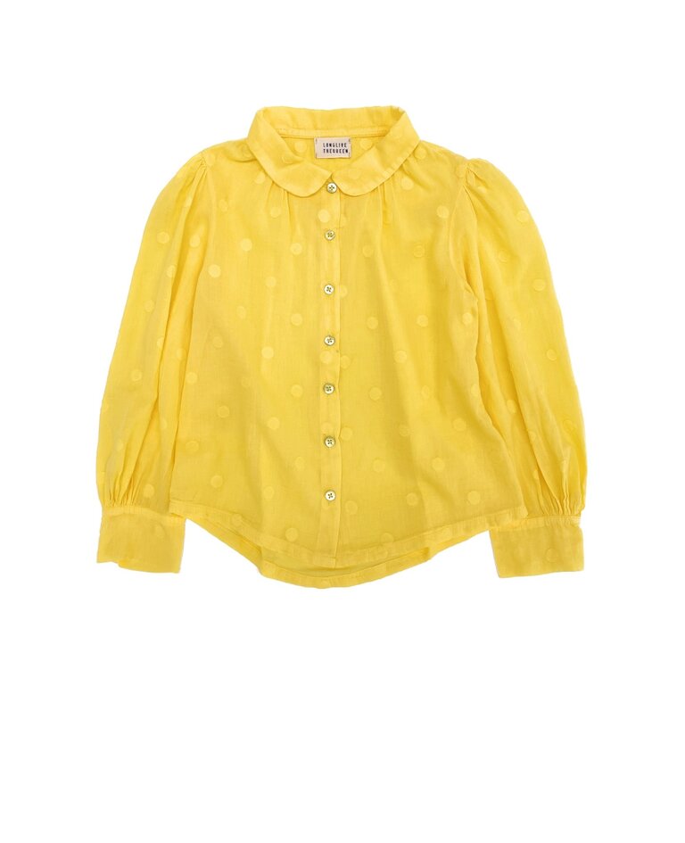 Long Live The Queen Blouse bright yellow