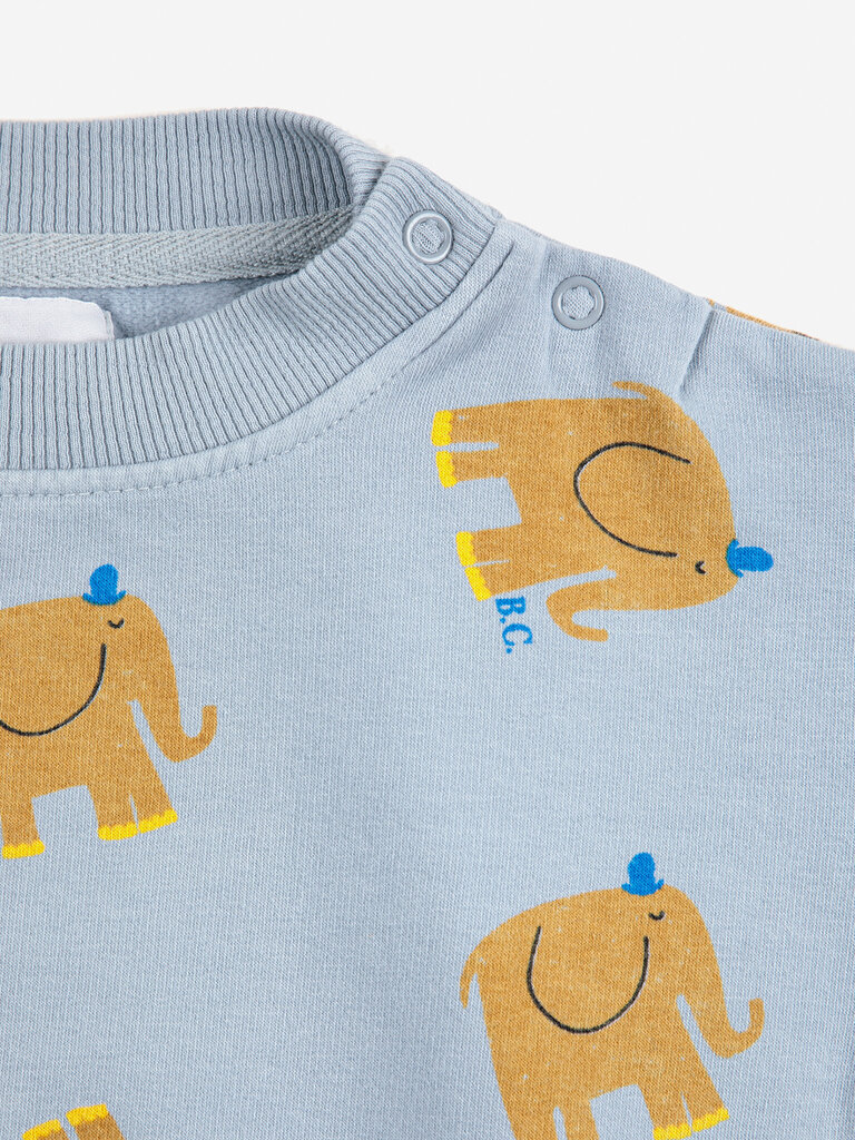 Bobo Choses Baby The Elephant all over  sweatshirt