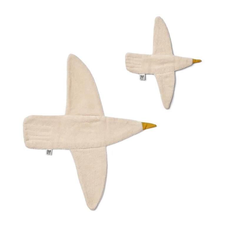 Liewood Janai Cuddle Cloth 2-pack birds