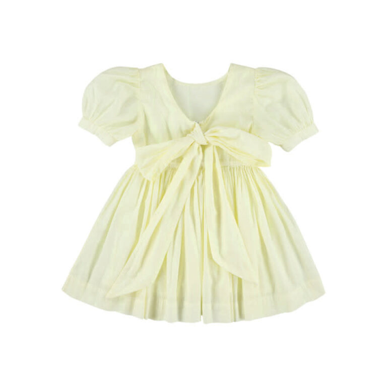 Morley URSULA  dress with ribbon on the back ELDERFLOWER