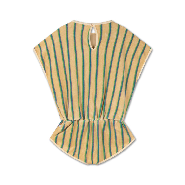 Repose AMS Playsuit, multi pop stripe