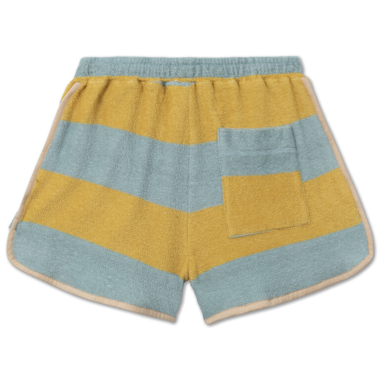 Repose AMS Sporty short, golden block stripe