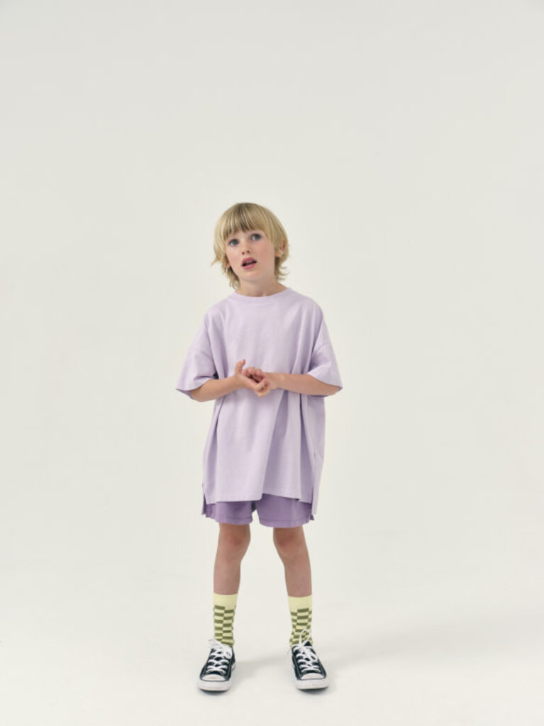 Main Story Oversized tee, Lavender frost jersey