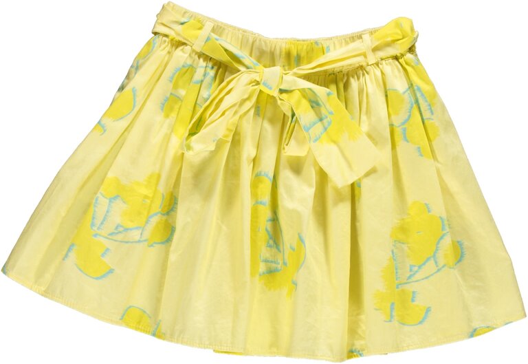 MAAN DAF woven skirt yellow